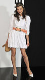 Milla Jovovich at the Chanel show