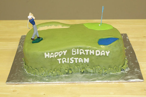 Golfing  Cake