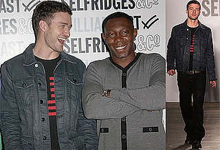 Photos Of Justin Timberlake, Dizzee Rascal and VV Brown At Selfridges, London Promoting William Rast.