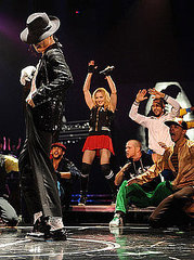 Roundup Of The Latest Entertainment News Stories — Madonna Pays Tribute to Michael Jackson at O2 Show