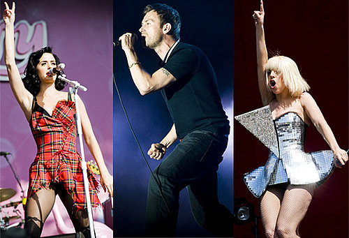 Photos From 2009 T In The Park Festival Including Katy Perry, Caleb Followill, Blur, Kings Of Leon, Lady GaGa, Razorlight etc
