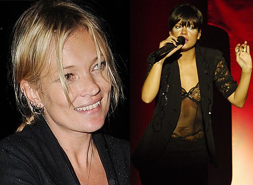 Photos Of Kate Moss and Lily Allen At Lily's Gig In London, Kate To Into Business Venture With Simon Cowell & Sir Philip Green?