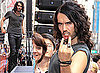 Russell Brand as Aldous Snow Filming Get Him To The Greek In NYC