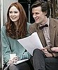 First Glance: First Photo Of New Doctor Who Matt Smith And His Assistant Amy Pond, Played By Karen Gillan On Set In Cardiff!