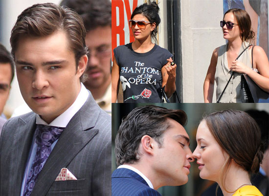 Gossip Girl Filming — Ed Westwick and Leighton Meester. Plus Leighton and Jessica Szohr Shopping in NYC. Gossip Girl Filming — Ed Westwick and Leighton Meester. Plus Leighton and Jessica Szohr Shopping in NYC.