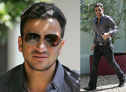 Photos of Peter Andre With New Hair Style as He Prepares For Release of His Interview About Katie With News of the World