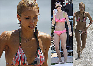 Photos Of Katy Perry In A Pink Bikini In Miami and Jessica Alba In A Bikini On Malibu Beach With Cash Warren