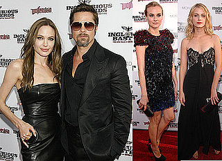 Photos From Inglourious Basterds LA Premiere Including Brad and Angelina, Sidney Poitier, Diane Kruger, Christina Ricci