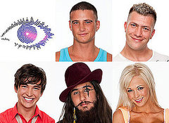 Photos of Big Brother 10 Finalists Charlie Drummond, Rodrigo Lopes, Sophie Reade, Siavash Sabbaghpour, David Ramsden