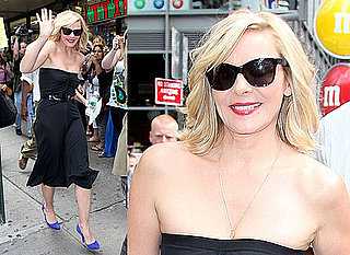 Photos of Kim Cattrall Filming Sex and the City Movie 2 in Manhattan