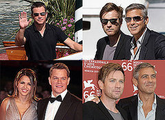 Photos of Matt Damon, Ewan McGregor, George Clooney at 2009 Venice Film Festival Photos of Matt Damon, Ewan McGregor, George Clooney at 2009 Venice Film Festival