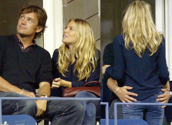 Sienna Miller And Boyfriend George Baker At The Tennis Sienna Miller And Boyfriend George Baker At The Tennis