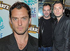 Photos of Jude Law at Peace Day Anniversary in New York City as Rumours Suggest a Sherlock Holmes Sequel Starring Brad Pitt Photos of Jude Law at Peace Day Anniversary in New York City as Rumours Suggest a Sherlock Holmes Sequel Starring Brad Pitt