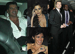Extensive Photo Gallery of Celebrities at Simon Cowell's 50th Birthday Party Including Kate Moss, Cheryl Cole, Gordon Ramsay