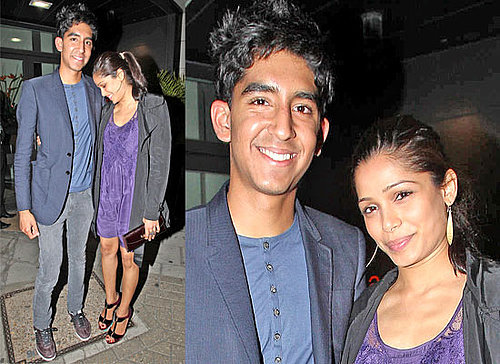 Gallery of Pictures of Dev Patel and Frieda Pinto Out on a Date, Dev Patel and Freida Pinto On A Date In London,