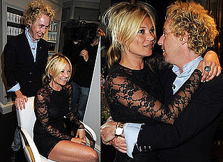 James Brown Opens Salon!  Kate Moss Hair