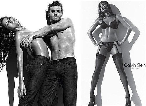 Photos of Eva Mendes Topless for Calvin Klein Lingerie, Shirtless Jamie Dornan,