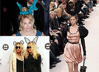 Bunny Ears on Olsen Twins, Madonna and Louis Vuitton Catwalk