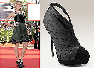 Diane Kruger at Venice Film Festival 2009 in Christopher Kane Dress and YSL Heels
