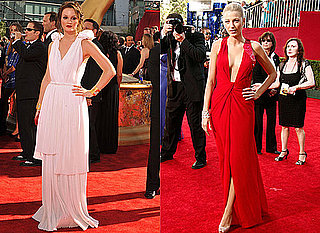 Photos of Leighton Meester and Blake Lively at 2009 Emmy Awards