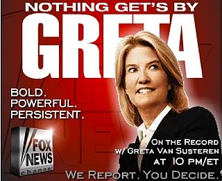 Fox News Greta Van Susteren's Nothing Gets by Her Typo Ad