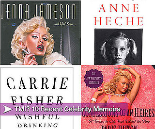 TMI? Top 10 Recent Celebrity Memoirs