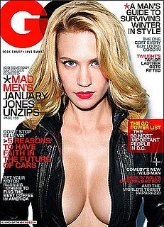 January Jones in GQ on Ex Boyfriend Ashton Kutcher