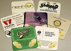 Coasters That Detect Date-Rape Drugs in Drinks 