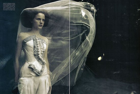 A Dream of a Dress editorial-Vogue Italia.sept 09