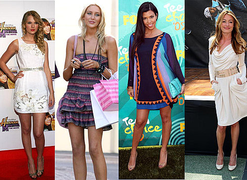 celebrities wearing french connection