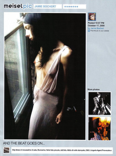 Full Look: Steven Meisel Spoofs Twitter for Vogue Italia December 2009 with "Meiselpic" Full Look: Steven Meisel Spoofs Twitter for Vogue Italia December 2009 with "Meiselpic"