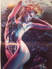 2010 Vogue Paris Calendar Is Out, All Flashing Lights and Trio of Top Models