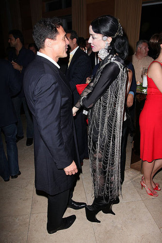 Daphne Guinness Trades in Skunk-Striped Hair for All Black, Swims in Pool Clothed for Art Basel Performance Piece Daphne Guinness Trades in Skunk-Striped Hair for All Black, Swims in Pool Clothed for Art Basel Performance Piece