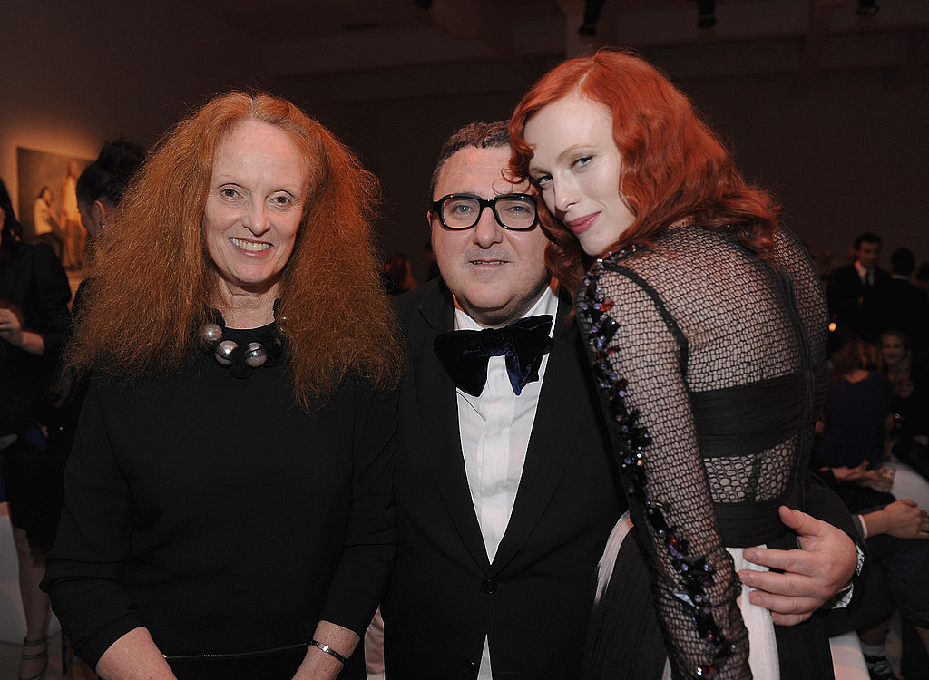 Grace Coddington, Alber Elbaz, Karen Elson Grace Coddington, Alber Elbaz, Karen Elson