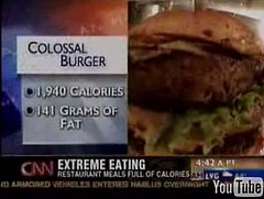 Chain Restaurants:  Nutritional Info on Menus