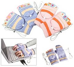 Geek Gear: USB Heated G Gloves Geek Gear: USB Heated G Gloves