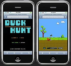 iPhone Games: The Original Duck Hunt 