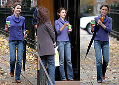 Keri Russell in the Park