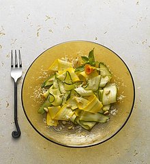 Inspired Side: Salad With Zucchini & Pecorino