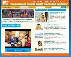 MTV Introduces Virtual Hills and Laguna Beach