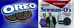 Newman-O's:  Like Oreos, but Healthier