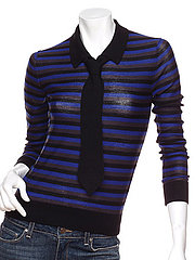 Sonia Rykiel Striped Tie Sweater: Love It or Hate It?