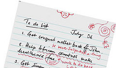 Stressed out? List it!
