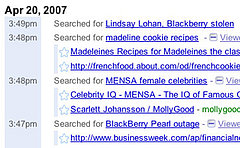Geek Tip: Get Your Google History