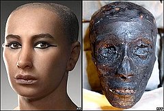 King Tut's face unveiled to world