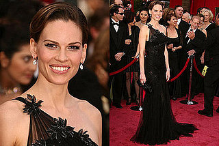Oscars Red Carpet: Hilary Swank