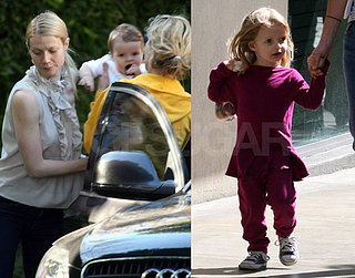 Gwyneth Spends QT With Apple & Moses