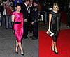 Who Wore It Better? Alexander McQueen Asymmetrical Drape Dress 