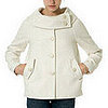 Fab Finger Discount: Tulle Funnel Neck Jacket 