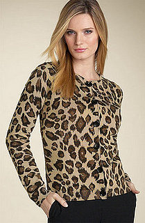 The Look For Less: Michael Kors Leopard-Print Cardigan 